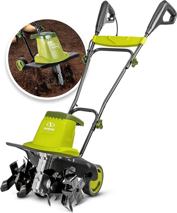 Sun Joe TJ603E 16-Inch 12-Amp Electric Tiller and Cultivator
